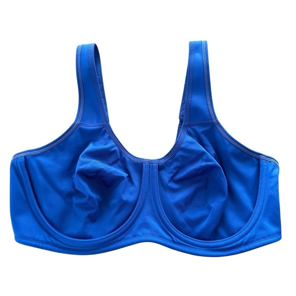 Wacoal Bright Blue Full-Coverage Sports Bra